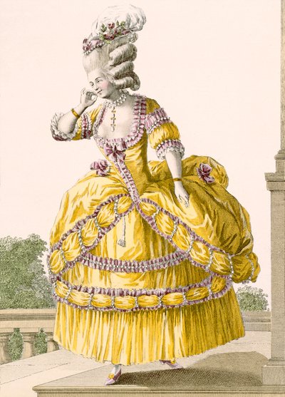 Golden Gown, engraved by Dupin, plate no.37 from 